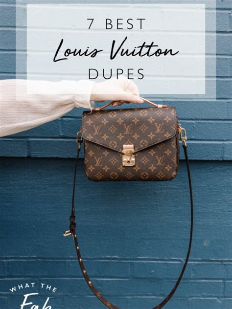 dupe louis vuitton purse|best knock off louis vuitton.